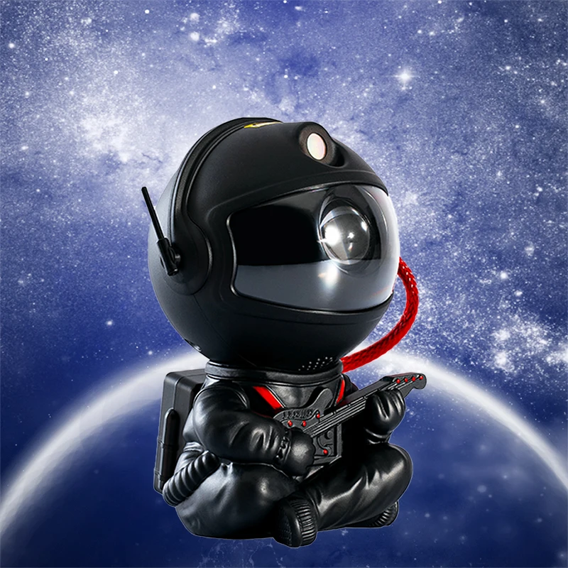Spaceman LED Starry Sky Atmosphere Night Light Rotatable Remote Control Projector Mini Astronaut Star Projection Lamp
