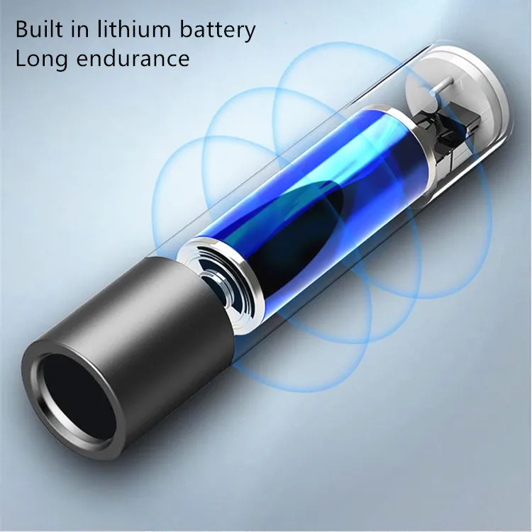 Aluminium Ultraviolet Blacklight Torch USB Charge Black Light 365/395nm UV Flashlight for Dog Urine Pet Stains Bed Bug