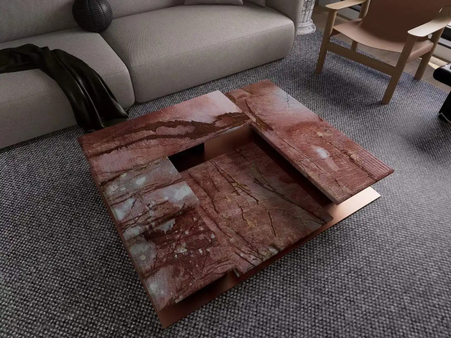 Natural Marble Stones Slab Pink Norwegian Red Slabs Floor Tile And Marbles Price For House