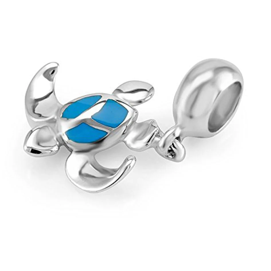 Wholesale D925 Sterling Silver Charm Bracelet Sterling Silver A Famous Jewelry Beads For Woman