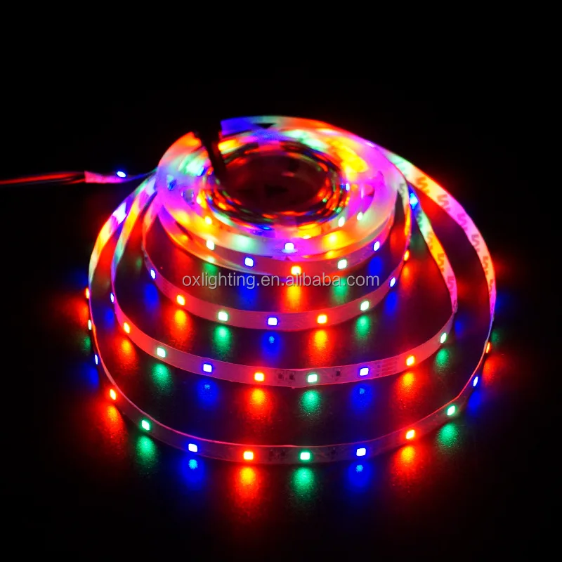 RGB Led Strip DC12V SMD 2835 5050 5m 10m  30m  Dimmable Color Change Smart Waterproof Music Sound control RGB Strip Lights Kits