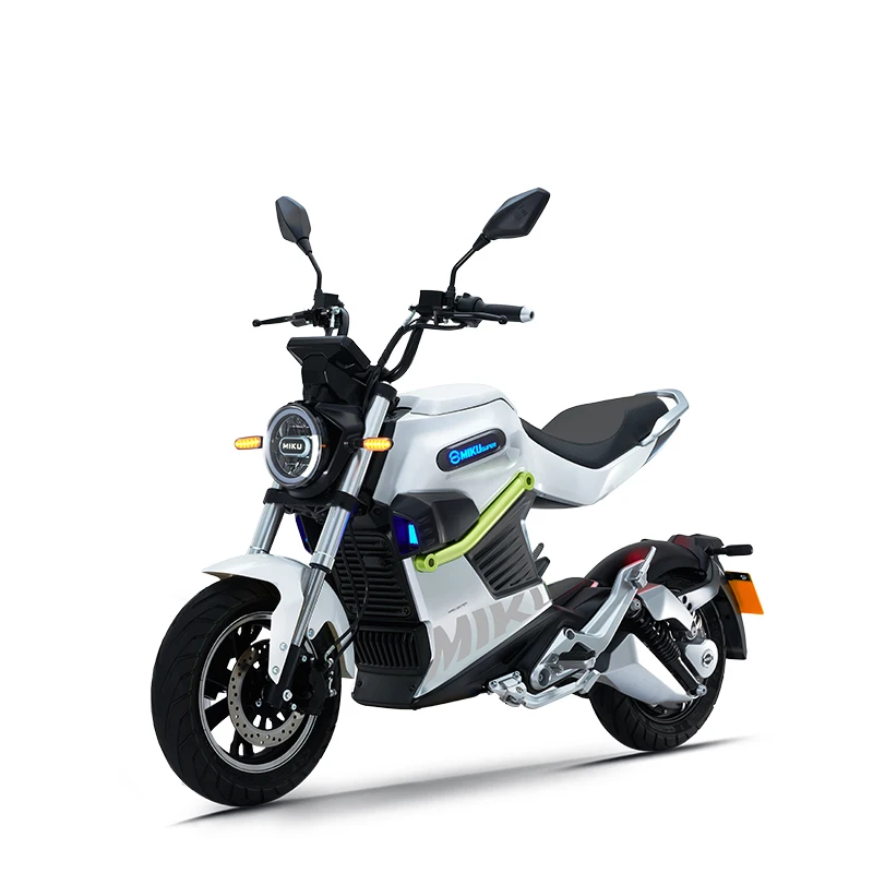 EEC 72V removeable lithium battery MIKU SUPER 3000W electric motorcycle electric scooter