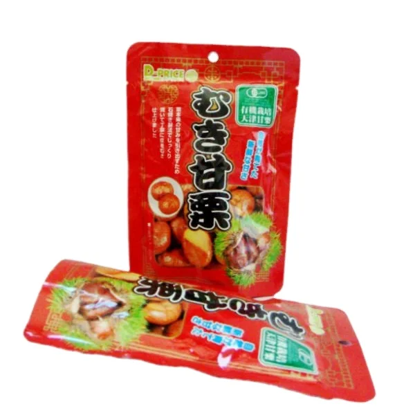 changli factory price peeled and roasted chestnut ready to eat snack