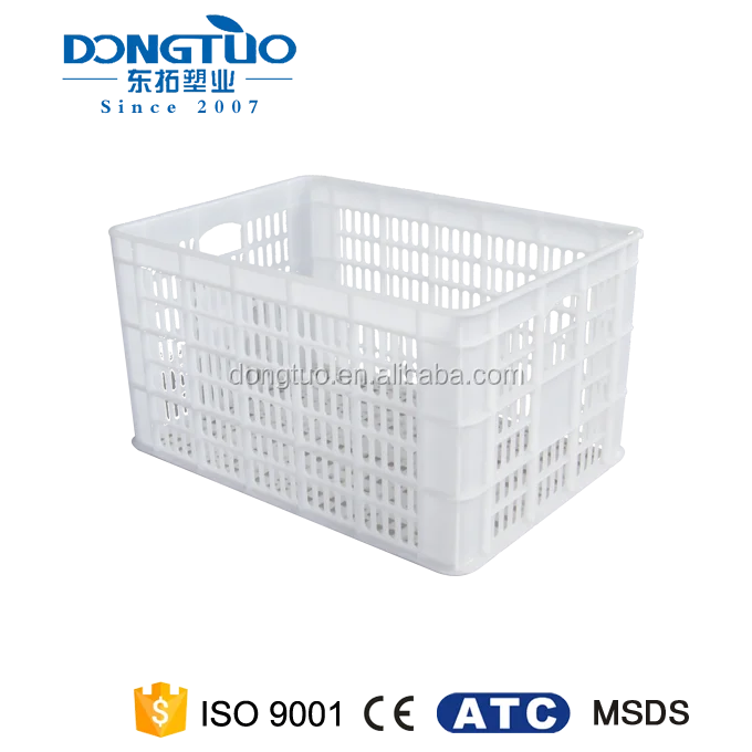 Customized plastic laundry basket plastic supermarket basket plastic market mesh box