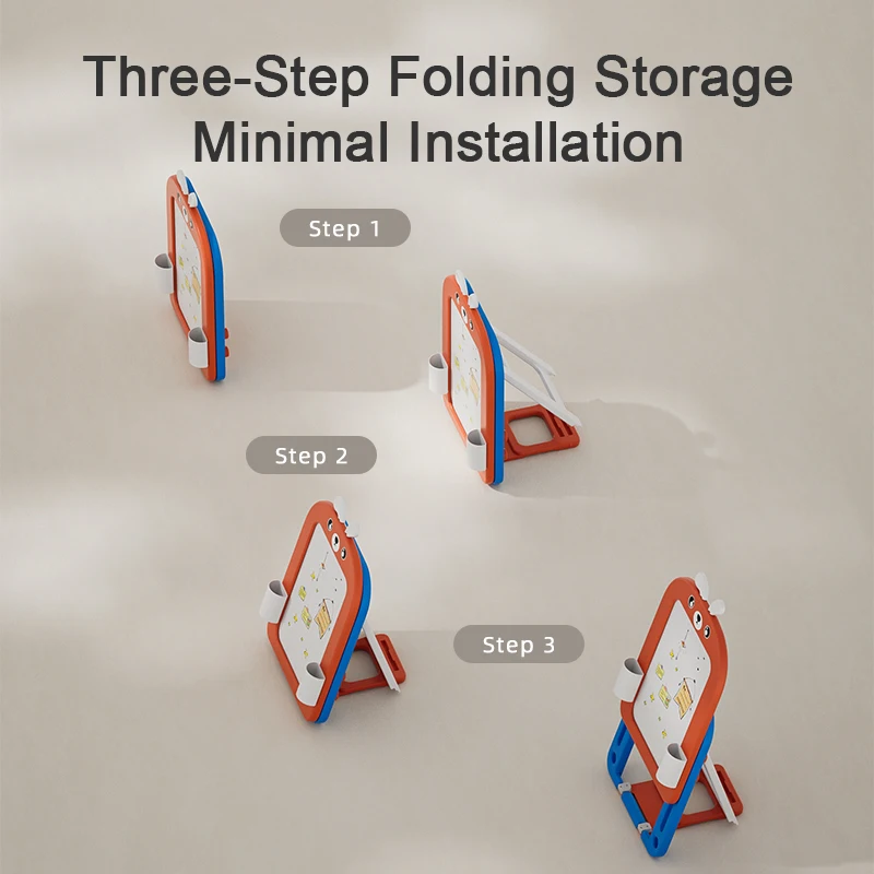 Feelkids Foldable Doodle Dry Erase Books kids Easel Magic Writing Magnetic White Board Stand Drawing Toy Children Painting Board