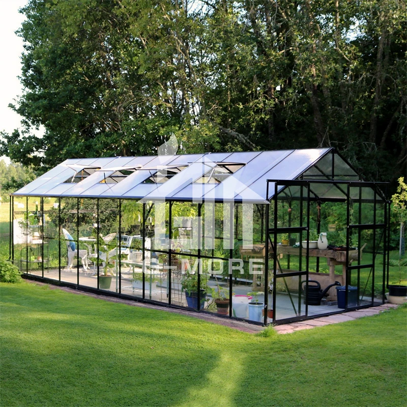 Garden Professional Polycarbonate Green House Greenhouse - 433X250X228cm