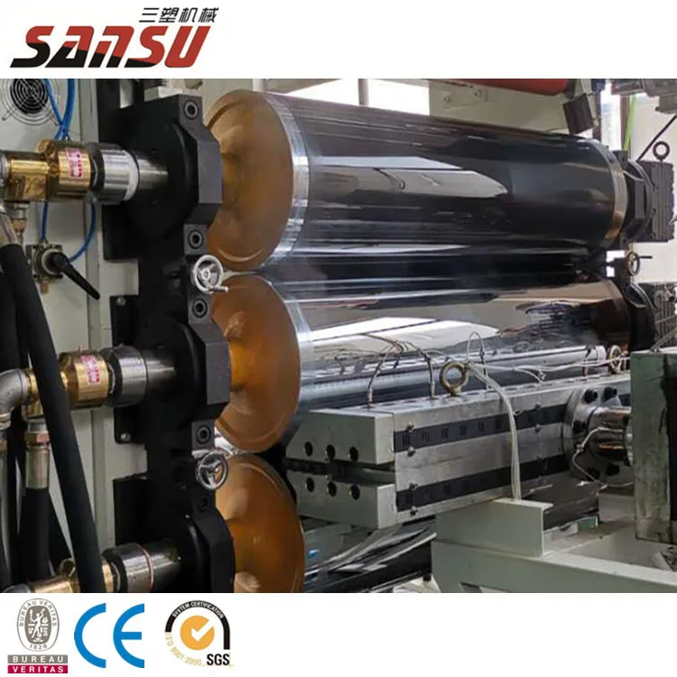 High quality ABS PP PE Plastic Sheet Extruder Machine