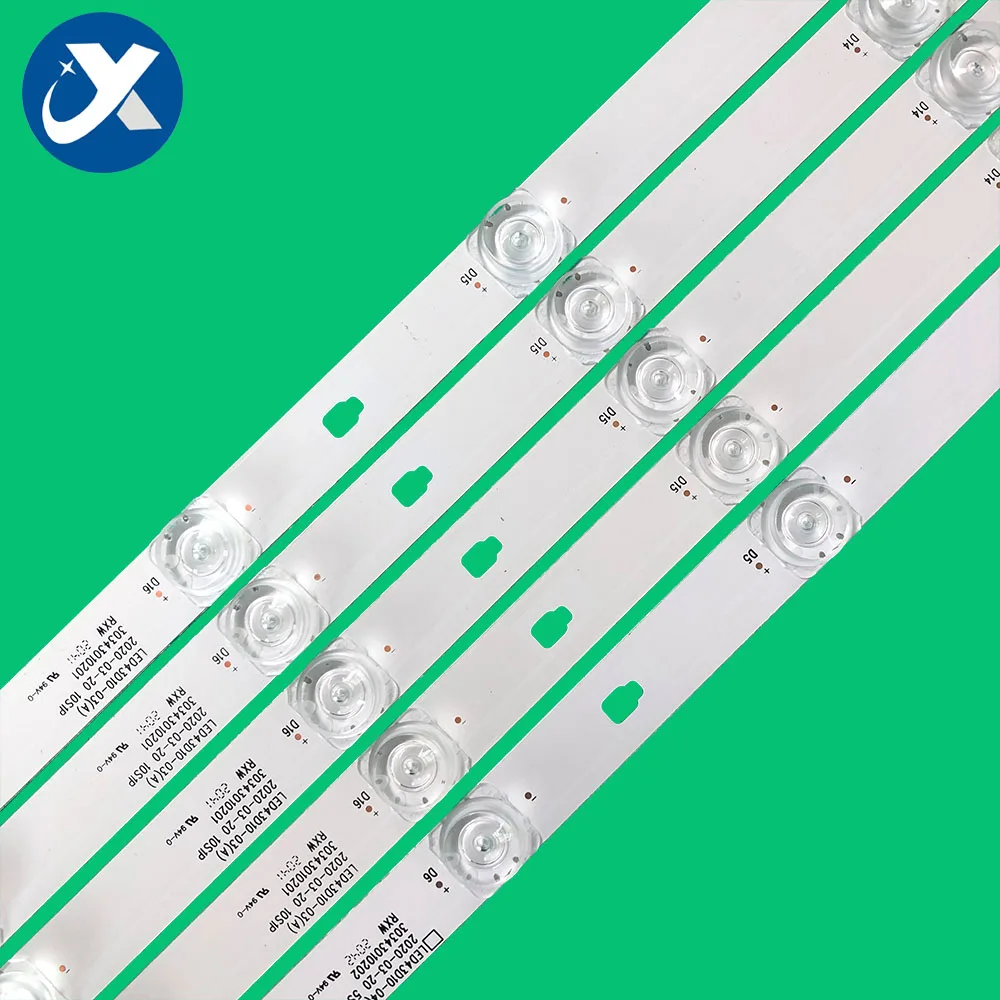 43 дюйма 10led квадратный объектив для Haier 43E5 43U1 LE42AL88A71 FD4351A G43Y lcd светодиодный телевизор запасные