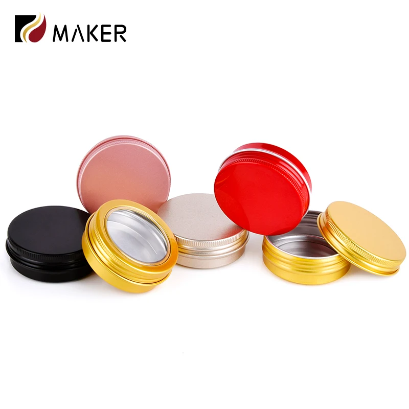 15ml 20ml 30ml 50ml 60ml 80ml 100ml 120ml 150ml 200ml 0.5oz 1oz 2oz 50g 100g 4oz aluminum tin jar with lid for cosmetics candle