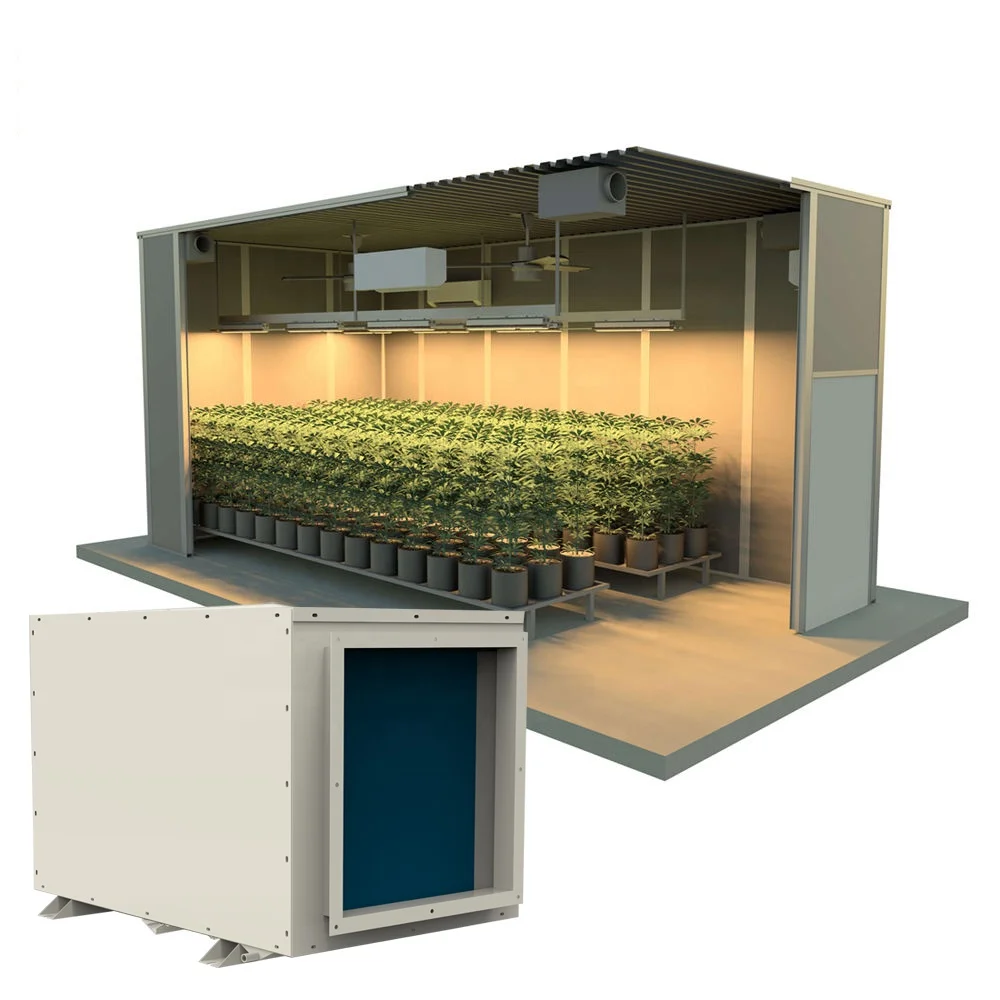 300ppd Greenhouse Grow Room Industrial Dehumidifier 277V Duct Dehumidifier