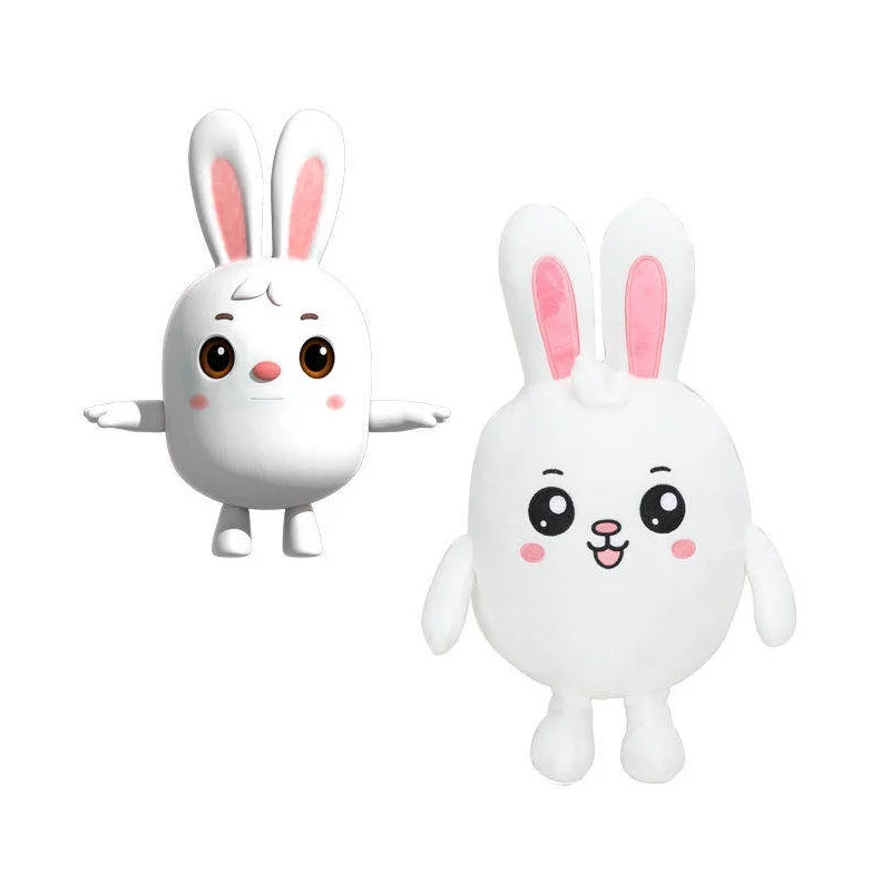 Promotion Plush Toy Manufacturer Custom Logo Soft Plush Human Doll Mascot Stuffed Animal