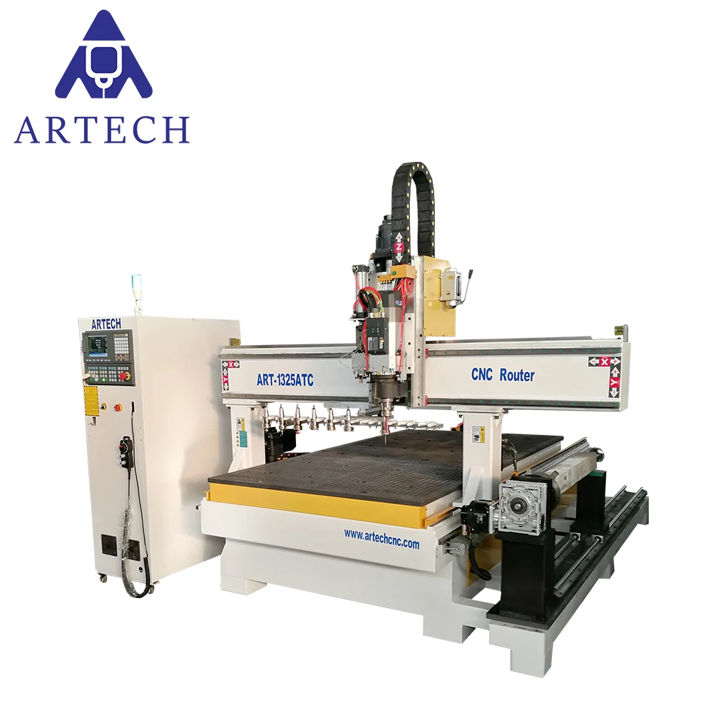 Low Noise Leading Accessories Long Life Atc Cnc Router