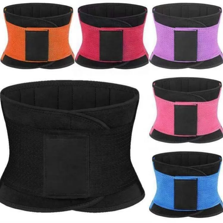 Wholesale Waist back supportTrainer Shaper weight loss Waist Trainer  Fitness  Weight Loss Slimming Neoprene Waist Support