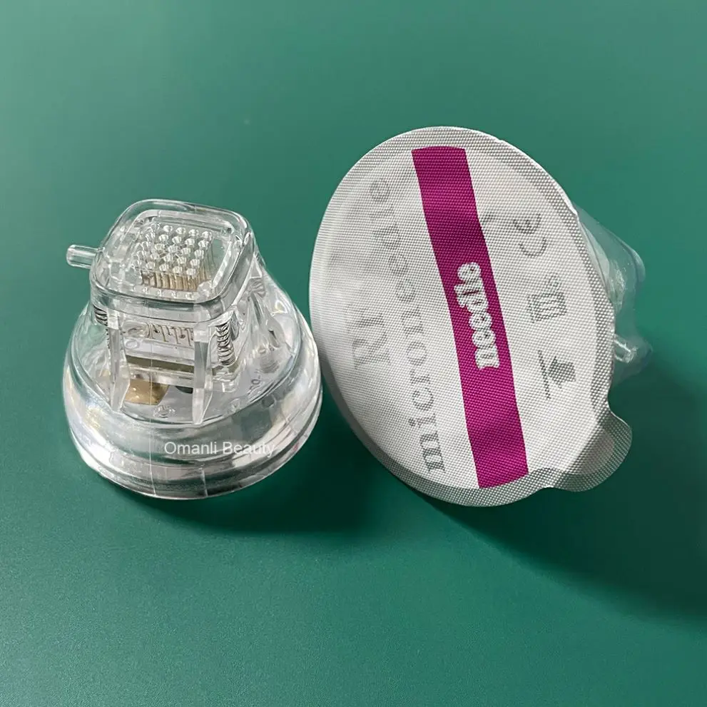 TOP Factory Supply Fractional RF Microneedle Cartridge 10/25/64 Pins / Nano Chip /Disposable Head Microneedle
