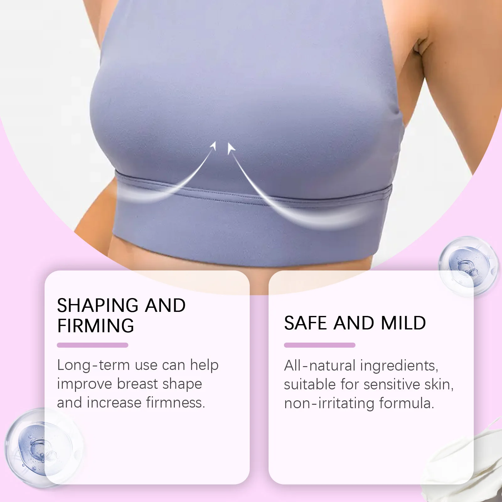 Bust Firming Cream Bust Plumping Firming Bust Skin Massage Nourishing Lifting Big Breast Breast Enhancer Cream