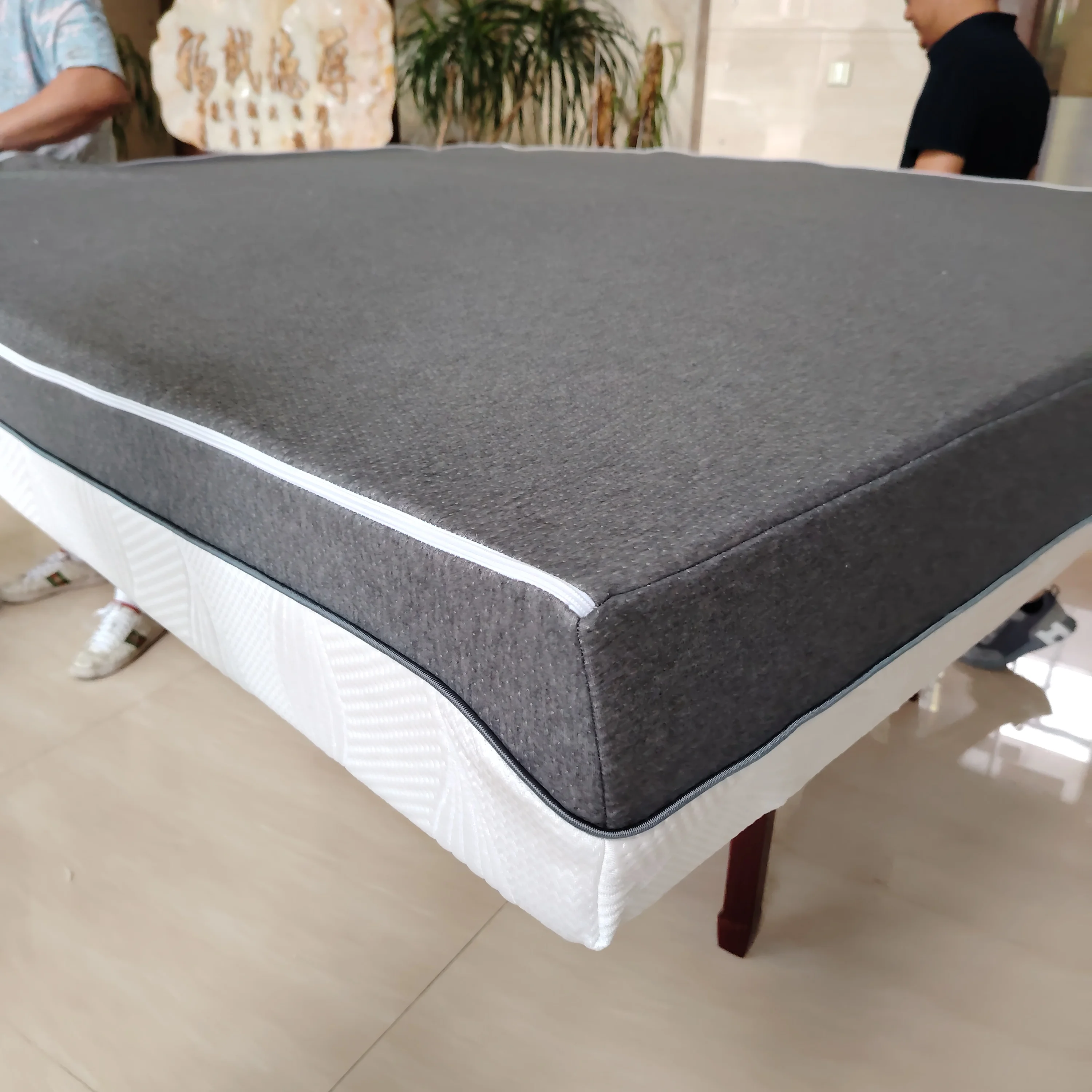 Ultra Soft   Jacquard Knitted Mattress  Fabric Mattress Cover for Mattress