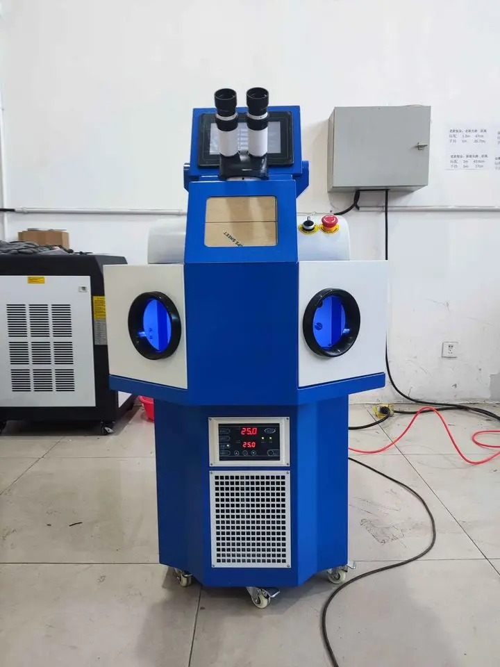 High precision 60W 80W 100W  200W 300W jewellery laser welding machine price jewelry spot welder for Jewelry Stores, Goldsmiths