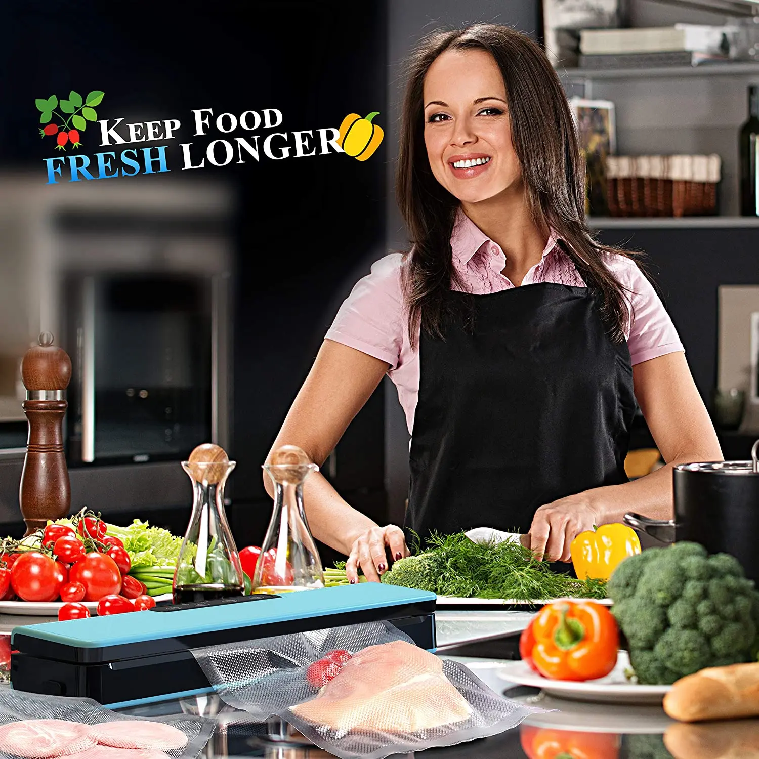 
Custom Design Available Electric Mini Vacume Sealer Handheld Vacuum Sealer Pump 