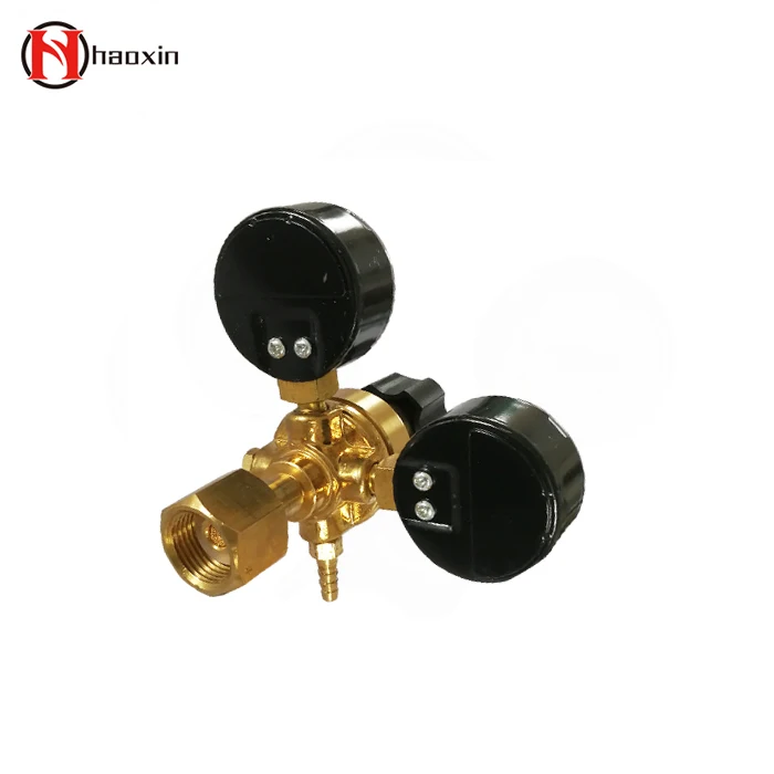 Good quality full brass argon co2  regulator mig welding machine