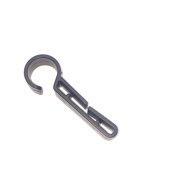 have stock High Quality Motorcycle Helmet Headlamp Clips Hardhat Hooks For Helmet Hard Hat Safety Black