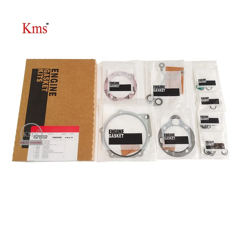 KMS Chinese factory High quality  QSK60 K60 4089308 3800492 Fuel pump gasket repair kit