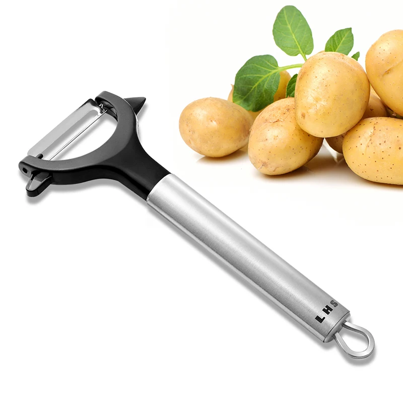 Good Durable Vegetable Peelers for kitchen Potatoes Peeler Y-Shaped Stainless Steel Peelers with Ergonomic Non-Slip Handle