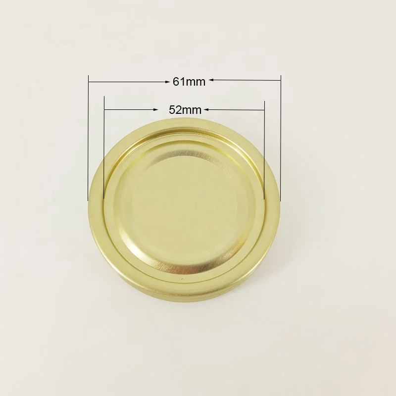B202 Tinplate Bottom Caps Bottle Cap Seals Factory Direct Milk Powder Cans Bottom Ends