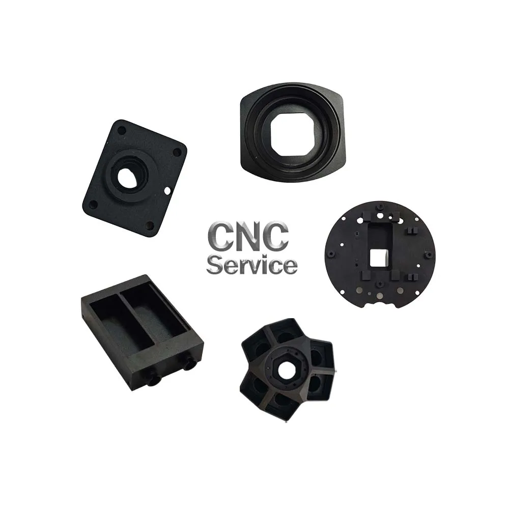 Поставщик OEM Cnc обработка токарные фрезерные пластиковые детали 5-осевой фрезерный станок