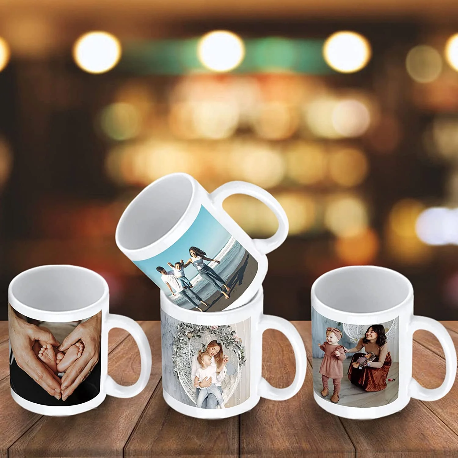 Cute humor funny sublimation mugs custom pattern advertising promo  ceramic water cup