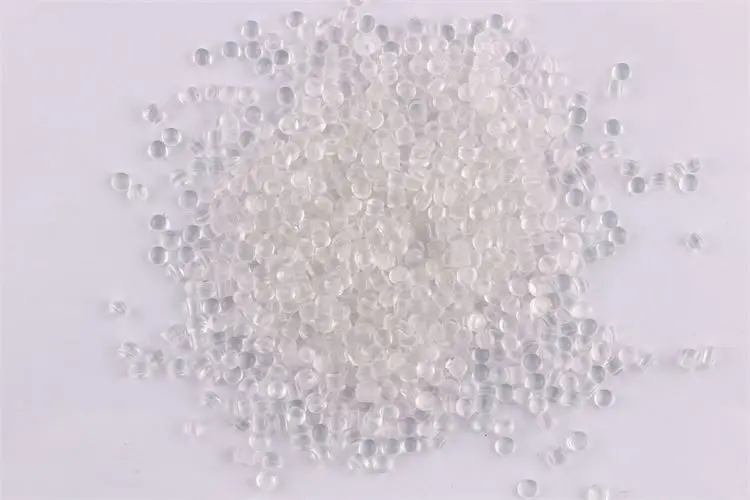China Supplier Pellets Particles Crystal Transparent Rigid PVC Granules
