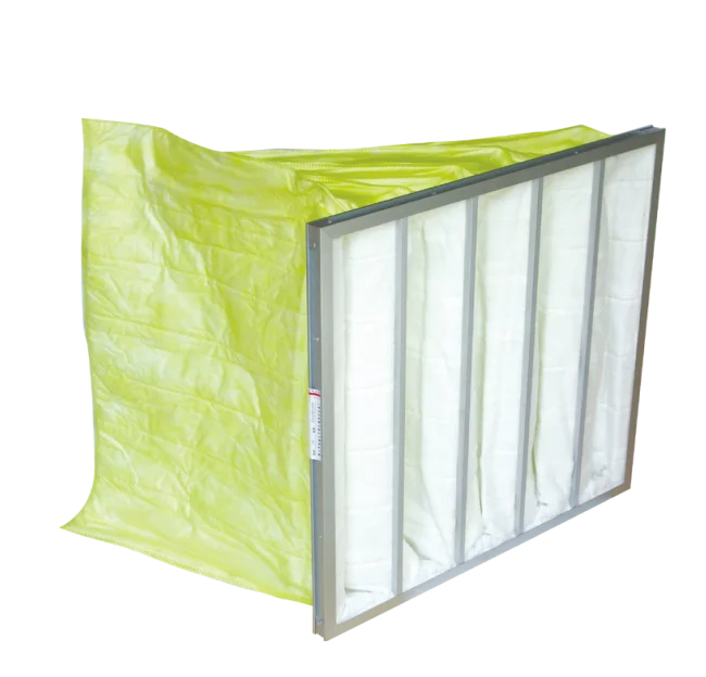 Medium Efficiency Air Flow Industrial Synthetic Laboratory Using Gmp Standard Hepa 14 Pleat Bag Pocket Air 99.99% H13 14