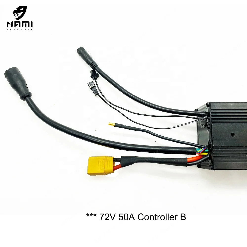 NAMI Burn E 2 MAX 72V 50A Controller with Water Proof Connector 50A Front Rear Controller for NAMI BURN E 2 MAX Electric Scooter