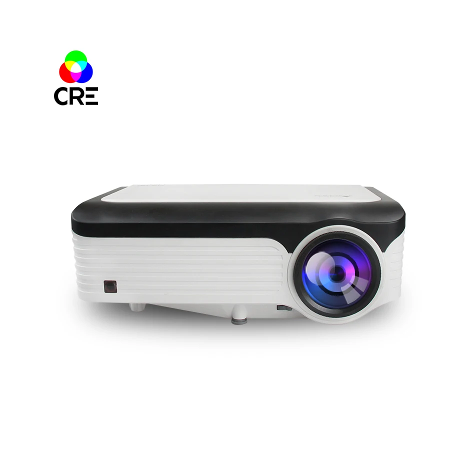 High Quality Smart Digital LED Beamer 4k Video Multimedia Portable 2kg 5000 Lumens Built-in Android Projector