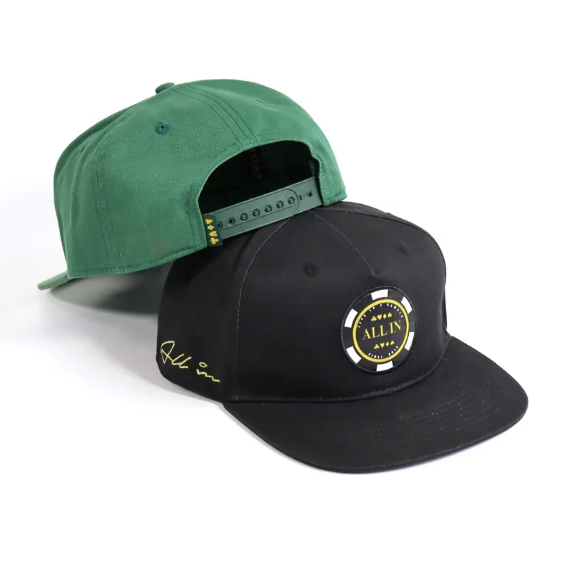 Design 3D Pull Print Custom Logo 5 Panel Snapback Hat