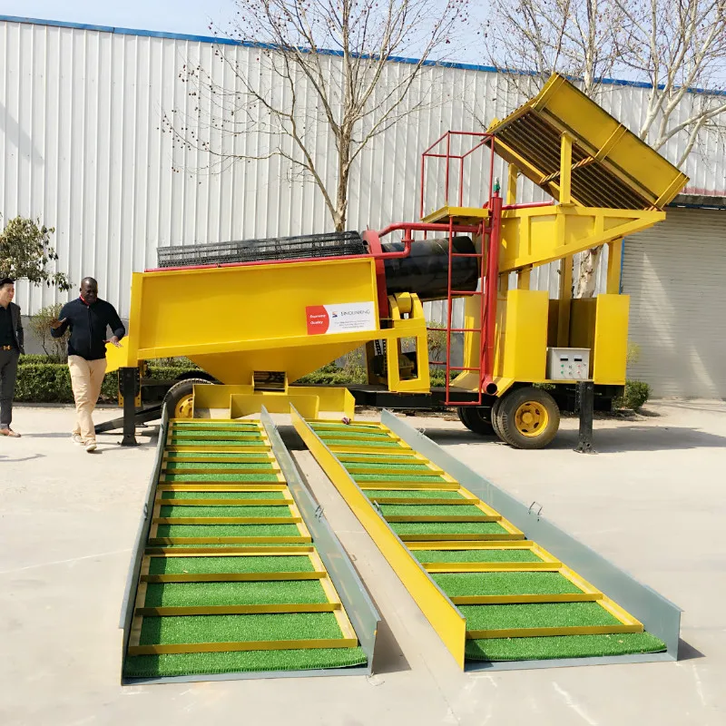 SINOLINKING Low Affordable Price Gold Separator /Gravity Separator Machine with Wind Blower Power