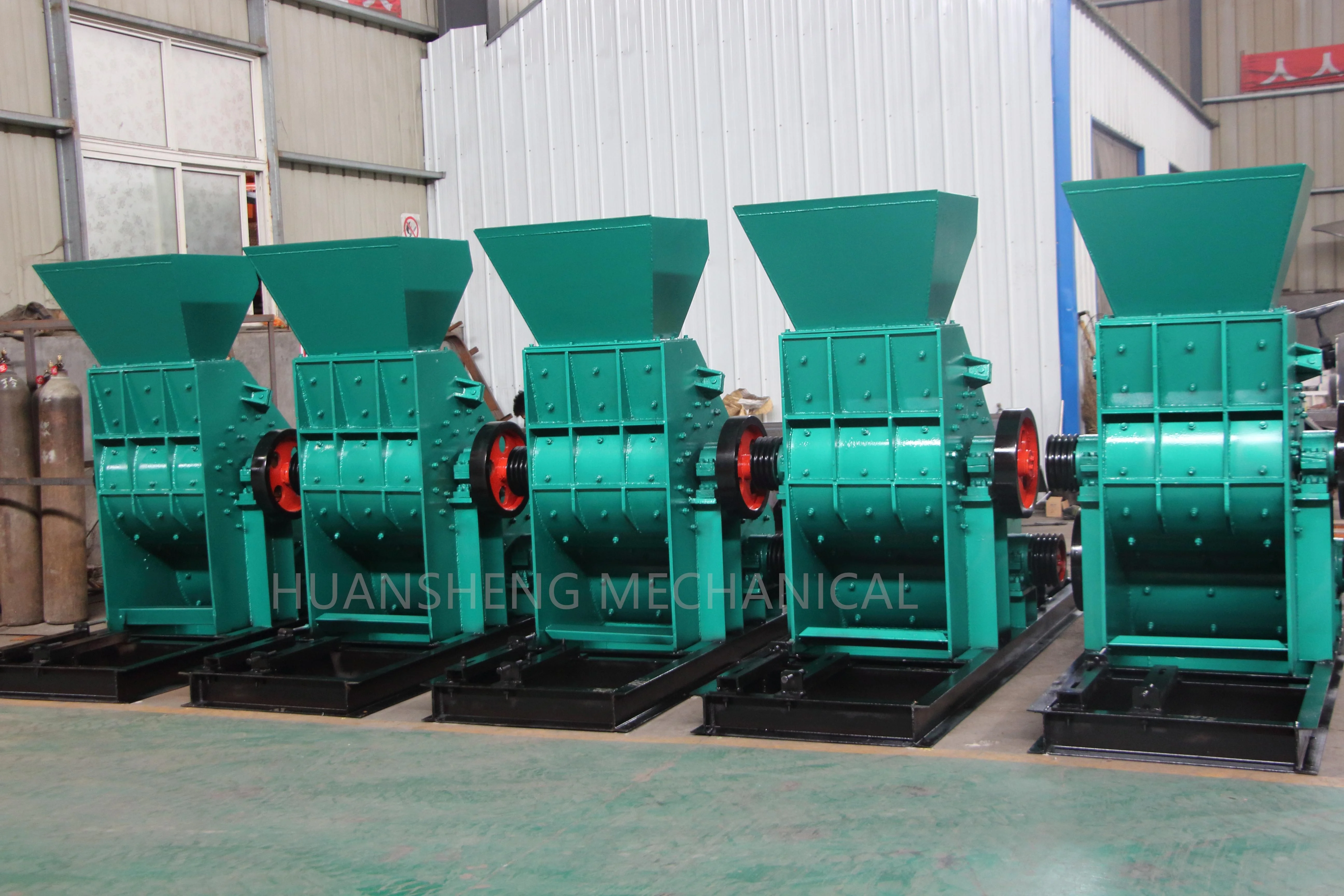 Hammer Type Double Stage Crusher Motor Double Crusher Working