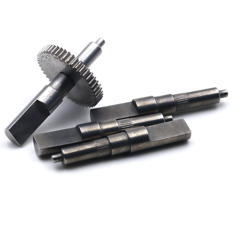 OEM cnc machined drawing pins fixation drone pilot dowel shaft rod steel cut groove knurled custom locking pin