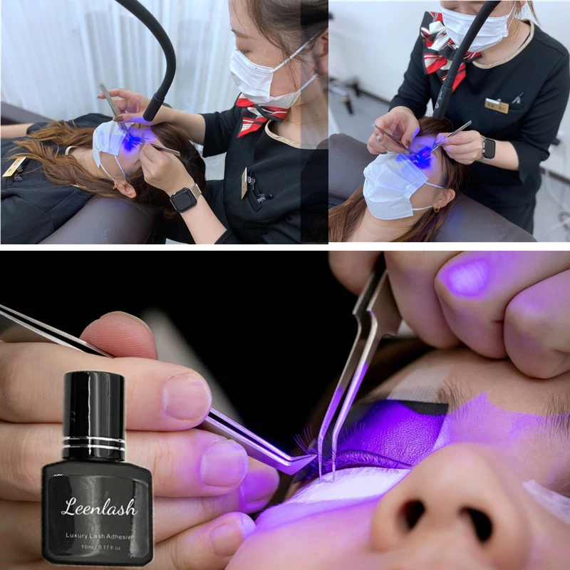 Wholesale eyelashes extension glue waterproof for extensions Lasting Waterproof uv eyelash extension glue