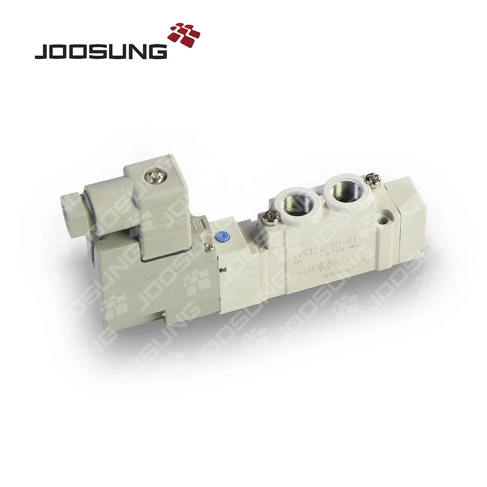 5/2 Double Coil Solenoid Valve SY7120-5L-02 Aluminium SY series distributors OEM