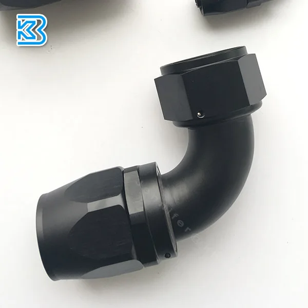 Reusable AN20 20AN elbow 90 degree Swivel female aluminum alloy AN Hose pipe fittings adapter adaptors