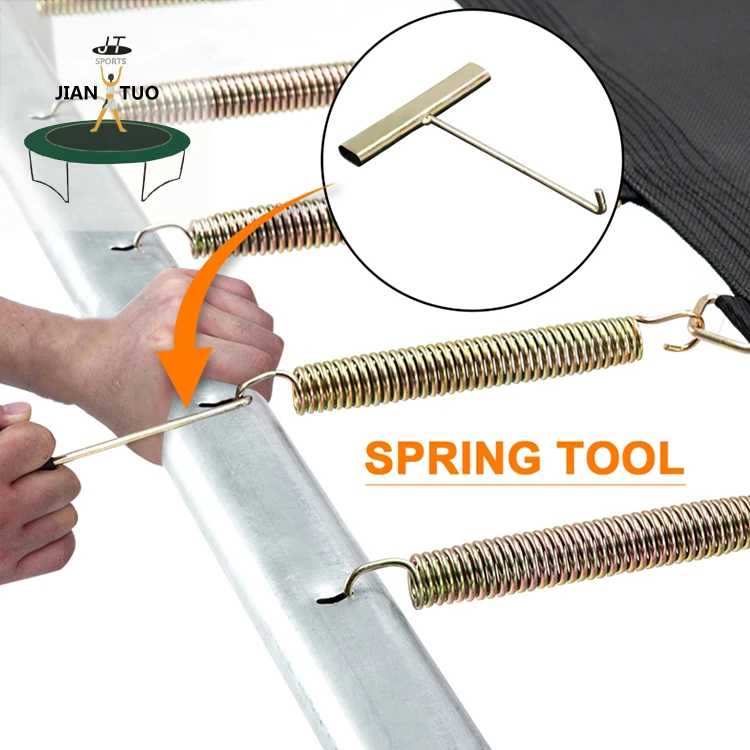 
JianTuo 7X10FT Springs Rectangular Outdoor Rectangle Trampoline 