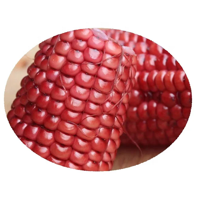 Лучшее качество, супер сладкие семена Красной кукурузы, выращивание из Китая