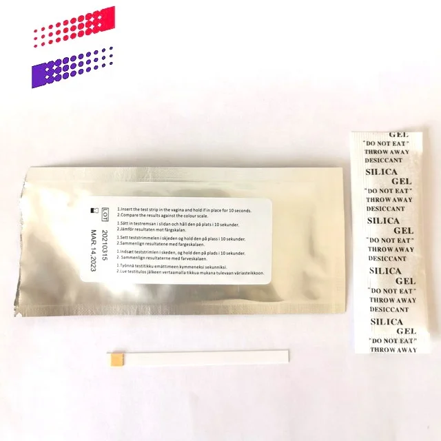 reagent strips for urinalysis UTI-3,leukocytes,protein,nitrite,pouch packing 1piece/pouch TUV CE ISO