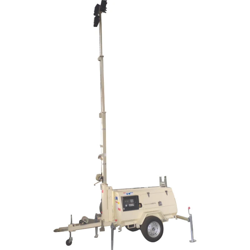 Keypower KPLT-4000 Мобильный/СИД трейлера гидравлический дизельный осветительная вышка