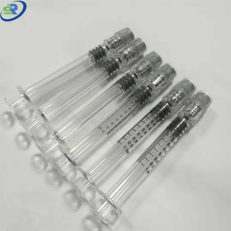 
Factory Supply Favourable Price Widespread Glass 1Ml Safety Syringe Without Needle 