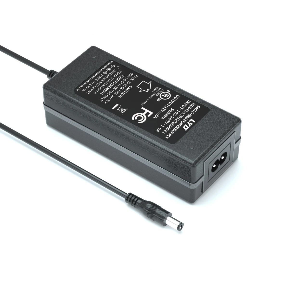 ac100v 240v Universal Laptop Power Desktop Tv 12v5a Adaptor dc 12v 5a Ac To Dc Adapter fiai power supply 12v/5a 60w