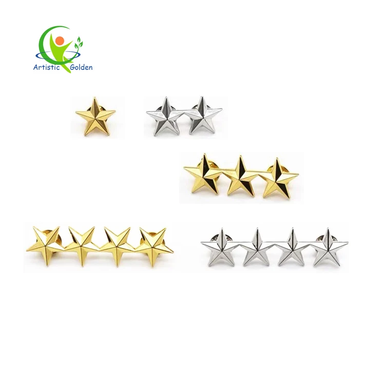 Borduren Bee Metal Kaiki Blue Pin Dogs Bags Plastic With Wholesale Sequins Five-pointed Star Badges//