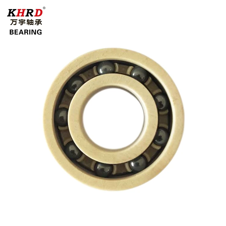 High speed capability deep groove ball bearing full ceramic ball bearing 6000