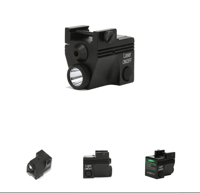 520nm Green laser Aluminum 6061-T6  laser sight and 450 lumen LED light combo  hunting equipment picatinny rail