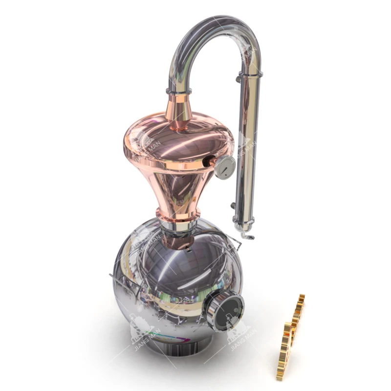 distillation equipment gin-10l copper wine water distiller alcohol moonshine st